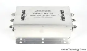 Schaffner Fs6043-182-28 3-phase Rfi Filter