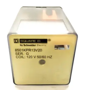 Schneider 8501kpr13v20 Square D Ser.g Relay Coil 120v 50/60hz Nos Schneider 8501kpr13v20 Square D Ser.g Relay Coil 120v 50/60hz Nos