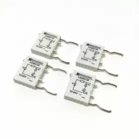 Schneider Telemecanique La4kc1b Lot Of 4 Tesys Contactor Surge Suppressors 12-24vdc Schneider Telemecanique La4kc1b Lot Of 4 Tesys Contactor Surge Suppressors 12-24vdc