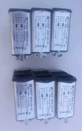 Schurter Cd24.1101.151cd241101151 Cd24.1101.151 Cd241101151 Ac Power Entry Module 250v 6 Pack