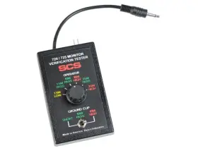 Scs Enterprises 770065 Verification Tester For 724 And 725 Monitors Scs Enterprises 770065 Verification Tester For 724 And 725 Monitors