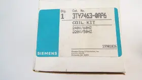 Siemens 3ty7463-0ap6 Coil Kit 240v 60hz 220v 50hz 3ty74630ap6 Nib Siemens 3ty7463-0ap6 Coil Kit 240v 60hz 220v 50hz 3ty74630ap6 Nib