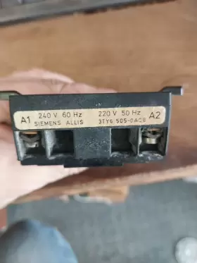 Siemens Allis 3ty6 505-0ac8 Siemen Coil 240v/60hz 220v/50hz Siemens Allis 3ty6 505-0ac8 Siemen Coil 240v/60hz 220v/50hz
