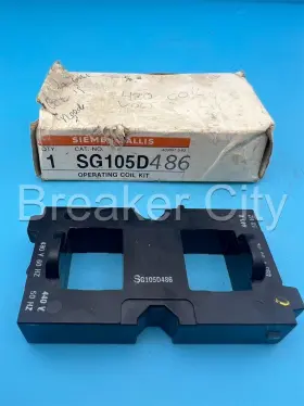 Siemens Sg105d486 Siemens-allis Coil 480v 60hz 440v 50hz Operating Kit New In Box Siemens Sg105d486 Siemens-allis Coil 480v 60hz 440v 50hz Operating Kit New In Box
