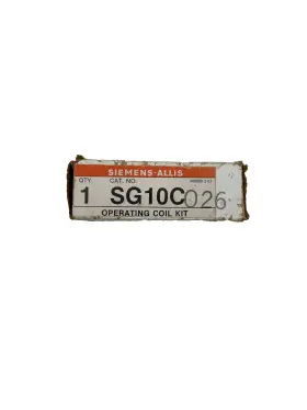 Siemens Sg10c126 Siemens-allis Operating Coil Kit Sg10c026
