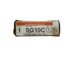Siemens Sg10c26 Siemens-allis Operating Coil Kit 120v 60hz
