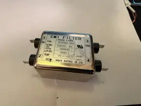 Soshin Nf2008a-od4 8a Emi Filter Tab Terminal 1 Phase 2 Wire Lot Of 3