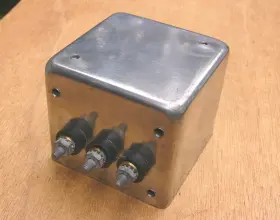 Sprague Jn17-4888a Emi Rfi Power Line Filter 30a 125/250vac 0-60 Hz