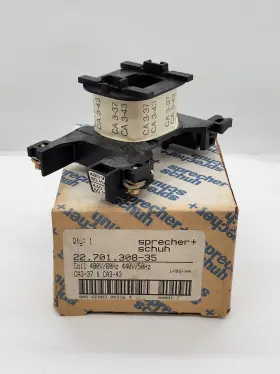 Sprecher & Schuh 22.701.308-35 And Replacement Coil 480/440v Ca3-37 Thru Ca3-43