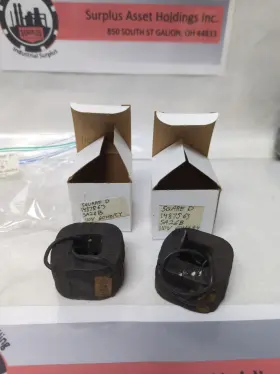 Square D 1487s63 14b7s63 Coil 110v 60hz/cy Lot Of 2 Pre-owned Square D 1487s63 14b7s63 Coil 110v 60hz/cy Lot Of 2 Pre-owned