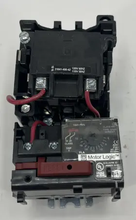 Square D Sf020 Motor Logic Overload Relay With 31041-400-42 Magnet Starter Coil 6294