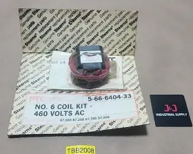 Stearns 5-66-6404-33 New Sealed Surplus No. 6 Brake Coil Kit 460vac Warranty