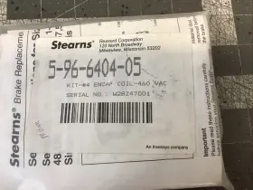 Stearns 65846060168l Coil Kit-#4 Encap -460 Vac Lb44w