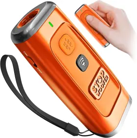 Stopwoofer Hhjd-89812 New 2025 Dog Bark Deterrent Device - Small Medium Large 5-120 Lbs Orange Stopwoofer Hhjd-89812 New 2025 Dog Bark Deterrent Device - Small Medium Large 5-120 Lbs Orange