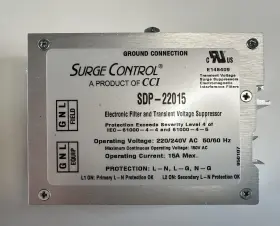 Surge Control Sdp-22015 Cci 220/240v Ac 15a
