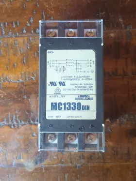 Tdk Mc1330din -lambda Emi 3 Phase Noise Filter 500 Vac 30 A - Lot Of Three Tdk Mc1330din -lambda Emi 3 Phase Noise Filter 500 Vac 30 A - Lot Of Three