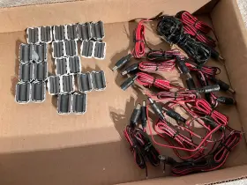 Tdk Zcat3035-1330 Lot Of Ferrite Core Clamp Filter And Wurth 742-7111 With Cords New