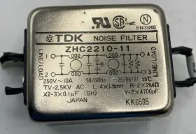 Tdk Zhc2210-11 Noise Filter 250v 10a 60hz/