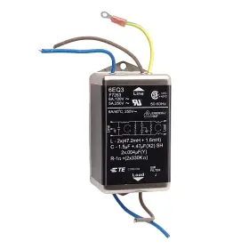 Te Corcom 6eq3 Low Leakage Single Phase Rfi Line Filter 6a 120/250vac 50/60hz