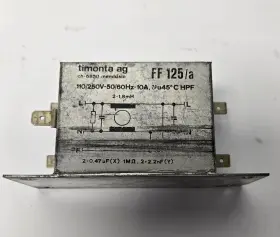 Timonta Ff125/a Ag Line Filter Timonta Ff125/a Ag Line Filter