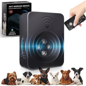 Tlettsteinkle 716508100042 Anti Barking Device For Dogs-ultra Sonic Dog Bark Upgraded 1 Pcs Black