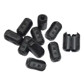 Topnisus 759218256135 Pack Of 10 Clip-on Ferrite Core 30mm X 17mm 7mm Inner Diamter