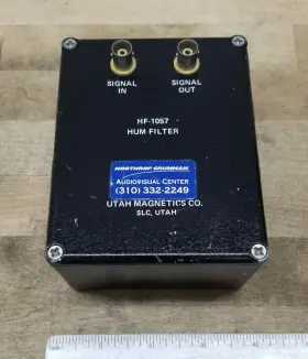Utah Magnetics Hf-1057 Hum Filter Emi/emc Toroid Type Noise Suppressor Utah Magnetics Hf-1057 Hum Filter Emi/emc Toroid Type Noise Suppressor