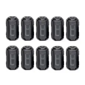 Uu Tojoin 19.01.004.00212 20pcs Ferrite Bead Clip On Core Rfi Emi Noise Suppressor