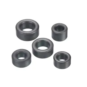 Uxcell 619668004970 20pack Ferrite Toroid Cores Sets Transformer Inductor Coil Ring Black