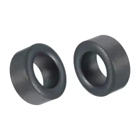 Uxcell 680520107696 10 Pack Ferrite Toroid Core 25mm X 15mm 12mm Transformer Coil Ring Black