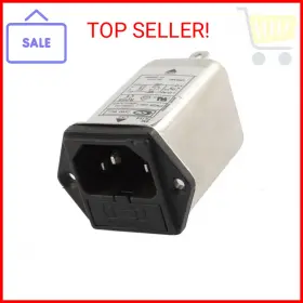 Uxcell 712662123316 Ac 115/250v 10a Cw2a-10a-t Noise Suppressor Power Emi Filter Uxcell 712662123316 Ac 115/250v 10a Cw2a-10a-t Noise Suppressor Power Emi Filter