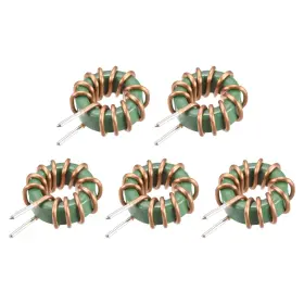 Uxcell 782685803441 5pcs Toroid Inductance Copper Coil Vertical Inductor 1mh 10a For Diy