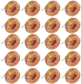 Walfront 445001118102 20 Pcs Toroid Inductor Kit Small Size Inductance Copper Coil 5026 330uh 3a For D