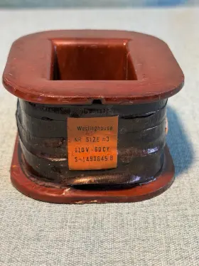 Westinghouse S-1490645 B Closing Coil Nr Size 3. Missing Small Corner