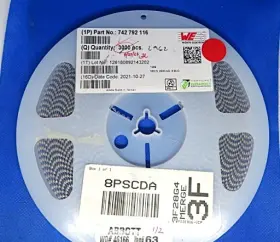Wurth Elektronik 742792116 Ferrite Bead We-cbf 1206 100mhz 500ohm 2500ma 2 962x