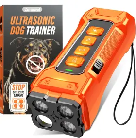 Zahawei Tz-u70t Dog Bark Deterrent Devices Anti Barking Device 3x Portable Orange