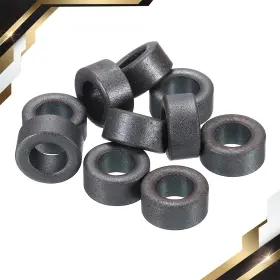 Zaplyte 614462054343 10 X Ferrite Toroid Core 14mm 8mm 7mm Transformer Inductor Coil Black