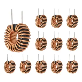 Zaplyte 649603388445 12pcs Toroid Core Inductor 47uh 10a Inductance Magnetic Coil 0.79 Inch Outer Dia