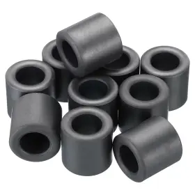 Zaplyte 718844594431 10pcs Ferrite Toroid Core 1.1 Inch Odx0.6 Idx1.1 H Rings Black