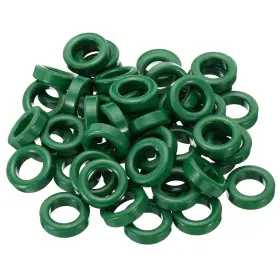 Zaplyte 783243073986 50 X Ferrite Toroid Core 0.9 Inch Od 0.6 Id 0.26 H Rings Green